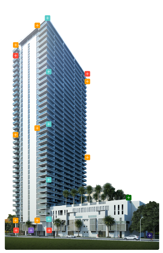 Luxury High-rise Residential Building